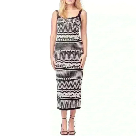 NWOT Joie Crochet Midi Dress Size M - Picture 1 of 8